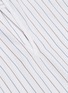  - VINCE - Blouson sleeve half open placket stripe top