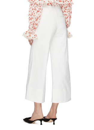 Back View - Click To Enlarge - SELF-PORTRAIT - Button front culottes