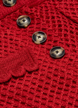  - SELF-PORTRAIT - Scalloped crochet lace shorts
