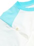  - SIRLOIN - 'Bukko-T' asymmetric drape panel colourblock raglan T-shirt