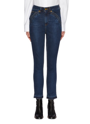 Main View - Click To Enlarge - SELF-PORTRAIT - x Lee curve pocket skinny jeans