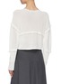 Back View - Click To Enlarge - 3.1 PHILLIP LIM - Drawstring tiered cropped sweater