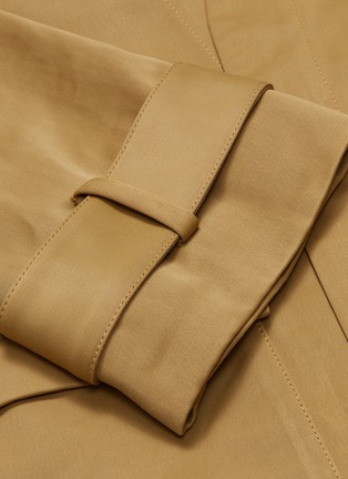  - 3.1 PHILLIP LIM - Belted patch pocket sateen coat