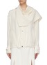 Main View - Click To Enlarge - 3.1 PHILLIP LIM - Detachable scarf panel sateen jacket