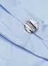  - 3.1 PHILLIP LIM - Hammered button split sleeve poplin blouse