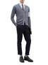 Figure View - Click To Enlarge - THOM BROWNE  - Stripe sleeve shirt