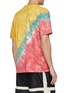 Back View - Click To Enlarge - JUST DON - 'Dunking Robot' graphic print tie-dye effect T-shirt