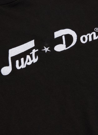  - JUST DON - Logo embroidered T-shirt