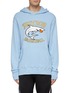 Main View - Click To Enlarge - JUST DON - Shark logo appliqué hoodie