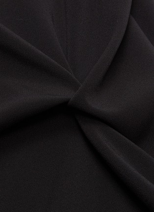 Detail View - Click To Enlarge - MIJEONG PARK - Knot front split side dress