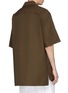 Back View - Click To Enlarge - 3.1 PHILLIP LIM - Zip patch pocket oversized souvenir shirt