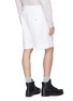 Back View - Click To Enlarge - 3.1 PHILLIP LIM - Drawstring pleated poplin shorts