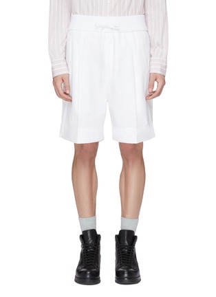 Main View - Click To Enlarge - 3.1 PHILLIP LIM - Drawstring pleated poplin shorts