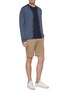 Figure View - Click To Enlarge - ALTEA - Washed Bermuda shorts