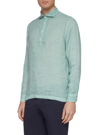 Front View - Click To Enlarge - ALTEA - Half placket shirt