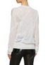 Back View - Click To Enlarge - HELMUT LANG - Gathered panelled cashmere sweater