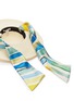 Detail View - Click To Enlarge - EUGENIA KIM - 'Bunny' stripe print scarf straw hat