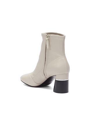  - 3.1 PHILLIP LIM - 'Drum' stretch leather ankle boots