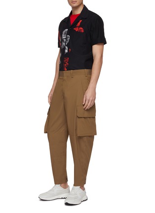 Figure View - Click To Enlarge - NEIL BARRETT - Tapered cargo pants