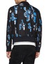 Back View - Click To Enlarge - NEIL BARRETT - Floral print bomber jacket