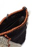 Detail View - Click To Enlarge - 3.1 PHILLIP LIM - 'Marlee' mini colourblock crochet knit panel woven crossbody bag