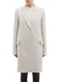 Main View - Click To Enlarge - HELMUT LANG - Notched lapel Crombie coat