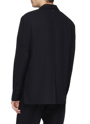 Back View - Click To Enlarge - WOOYOUNGMI - Twill soft blazer