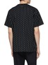 Back View - Click To Enlarge - WOOYOUNGMI - Logo stripe print T-shirt