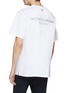 Back View - Click To Enlarge - WOOYOUNGMI - Metallic logo print T-shirt