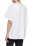 Back View - Click To Enlarge - WOOYOUNGMI - Jetted pocket stripe front boxy T-shirt