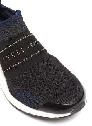 Detail View - Click To Enlarge - ADIDAS BY STELLA MCCARTNEY - 'UltraBoost x 3D' logo band Primeknit 360 sneakers