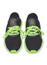 Figure View - Click To Enlarge - ADIDAS - 'Deerupt' grid webbing overlay mesh junior sneakers