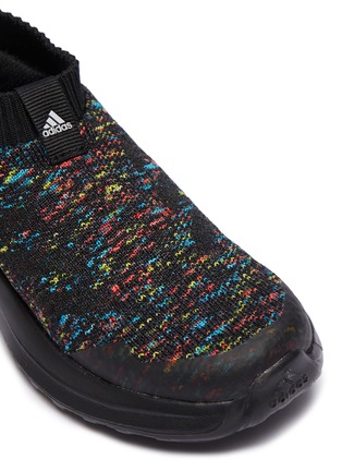 Detail View - Click To Enlarge - ADIDAS - 'RapidaRun' sock knit toddler sneakers