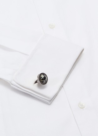 Figure View - Click To Enlarge - TATEOSSIAN - Globe Cage cufflinks