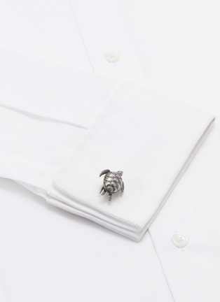 Figure View - Click To Enlarge - TATEOSSIAN - Mechanical Turtle cufflinks