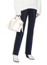Front View - Click To Enlarge - ACNE STUDIOS - Knot strap leather tote