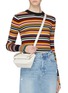 Figure View - Click To Enlarge - ACNE STUDIOS - Knot strap micro leather tote