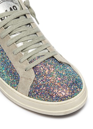 Detail View - Click To Enlarge - P448 - 'E8 John' glitter sneakers