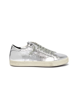 Main View - Click To Enlarge - P448 - 'E9 John BS' panelled leather sneakers