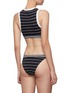 Back View - Click To Enlarge - SOLID & STRIPED - 'The Stacey' stripe bikini top