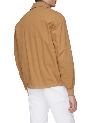 Back View - Click To Enlarge - BARENA - Garment-dyed shirt jacket