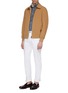 Figure View - Click To Enlarge - BARENA - Garment-dyed shirt jacket