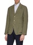 Front View - Click To Enlarge - BARENA - Linen soft blazer