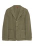 Main View - Click To Enlarge - BARENA - Linen soft blazer
