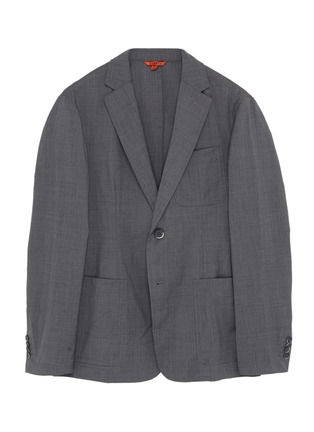 Main View - Click To Enlarge - BARENA - Virgin wool soft blazer