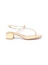 Main View - Click To Enlarge - RENÉ CAOVILLA - 'Eliza' embellished leather thong sandals
