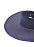 Detail View - Click To Enlarge - SENSI STUDIO - Ribbon tie toquilla palm straw visor