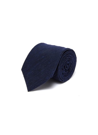 Main View - Click To Enlarge - STEFANOBIGI MILANO - 'Taro' textured silk tie