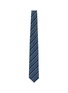 Figure View - Click To Enlarge - STEFANOBIGI MILANO - 'Rio' stripe textured silk tie