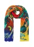 Main View - Click To Enlarge - FRANCO FERRARI - Tropical print cashmere scarf